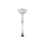 2.31 Carat Oval Solitaire Engagement Ring