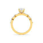 2.31 Carat Oval Solitaire Engagement Ring