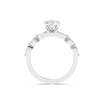 2.31 Carat Oval Solitaire Engagement Ring