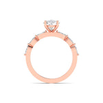 2.31 Carat Oval Solitaire Engagement Ring
