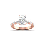 2.31 Carat Oval Solitaire Engagement Ring
