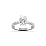 2.31 Carat Oval Solitaire Engagement Ring