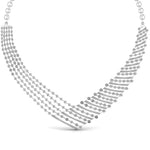 Multi Layered Diamond Necklace