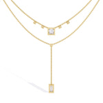 Princess and Baguette Diamond Accents