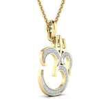Om Spiritual Diamond Pendant