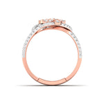 Openwork Diamond Statement Ring