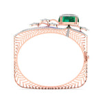 Pear Shaped Diamond Cuff Bangle