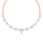 Party Wear Round Cut Diamonds Necklace