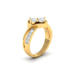 Twist of Fate Diamond Ring