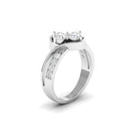 Twist of Fate Diamond Ring