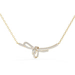 Pave Diamond Pendant Necklace
