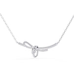 Pave Diamond Pendant Necklace
