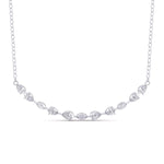 Pear & Marquise Diamonds Pendant