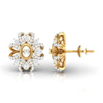 Statement Glam Diamond Earrings