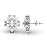 Statement Glam Diamond Earrings