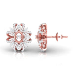 Statement Glam Diamond Earrings