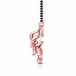 Pear & Round Diamond Fluttering Mangalsutra