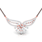 Pear & Round Diamond Fluttering Mangalsutra