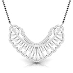 Pear & Round Diamond Sunburst Mangalsutra