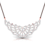 Pear & Round Diamond Tiered Mangalsutra