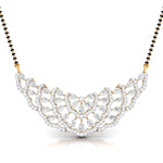 Pear & Round Diamond Tiered Mangalsutra