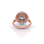 Peppered Dazzle Diamond Ring