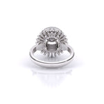 Peppered Dazzle Diamond Ring