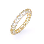 Minimalist Baguette Diamond Bangle