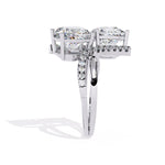 4.8 Carat Cushion Lab Grown Diamond Ring