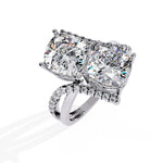 4.8 Carat Cushion Lab Grown Diamond Ring