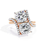 4.8 Carat Cushion Lab Grown Diamond Ring