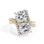 4.8 Carat Cushion Lab Grown Diamond Ring