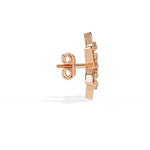 Pretty Flower Studs with Diamond Sparkle