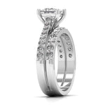 1 Carat Princess Solitaire Band Ring