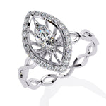 Marquise Gleam Lab Grown Diamond Ring