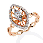Marquise Gleam Lab Grown Diamond Ring