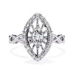 Marquise Gleam Lab Grown Diamond Ring