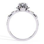Crownstone Diamond Engagement Ring