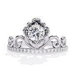 Crownstone Diamond Engagement Ring