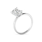 4 Carat Radiant Cut Diamond Solitaire Ring