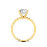 4 Carat Radiant Cut Diamond Solitaire Ring
