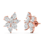 Radiant Star Diamond Studs