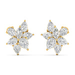 Radiant Star Diamond Studs