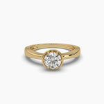 Revelation Bezel-Set Solitaire Ring