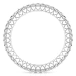40 Pointer Swirls Diamond Bangle