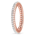 40 Pointer Swirls Diamond Bangle