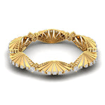 Celestial Gold Diamond Bangle