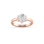 1.5 Carat Round Diamond Solitaire Engagement Ring