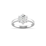 1.5 Carat Round Diamond Solitaire Engagement Ring