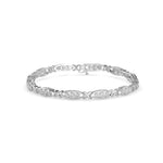 Round Cut Diamond Studded Gold Bracelet